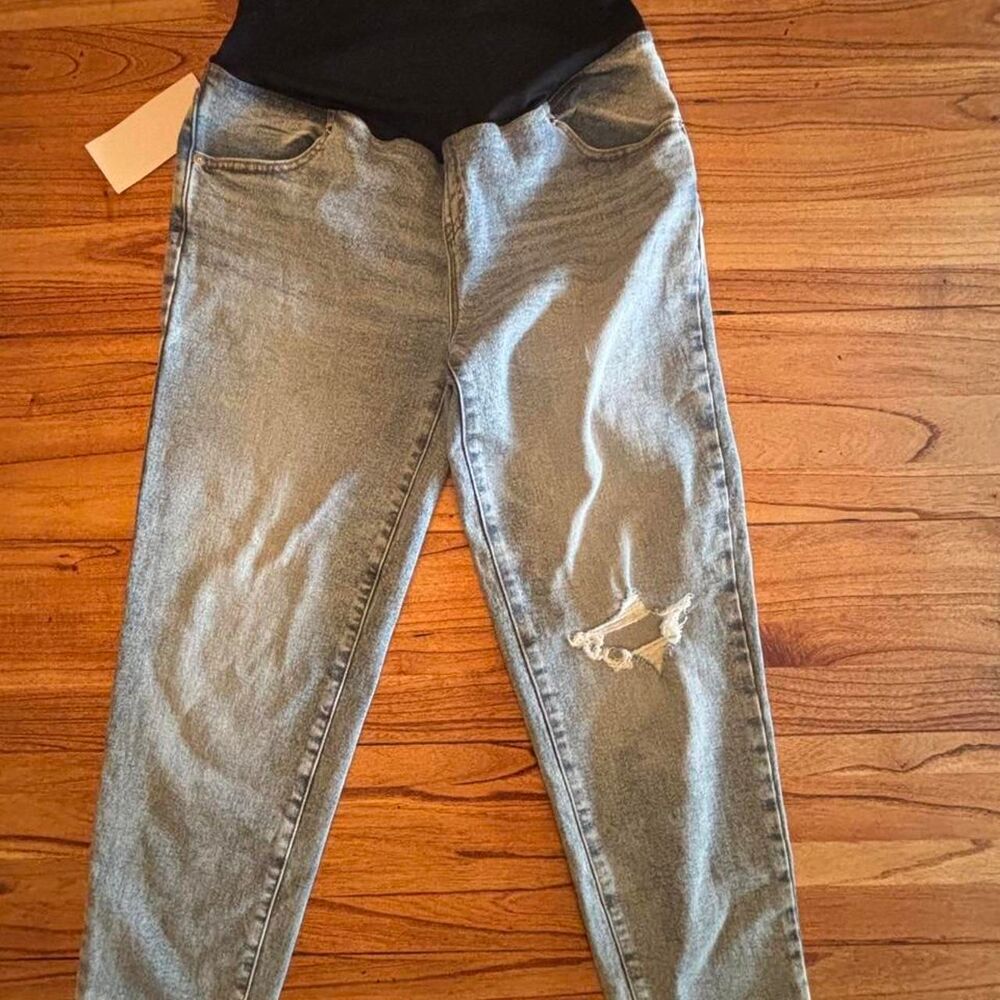 Ingrid-isabel Women's Blue and Grey Jeans